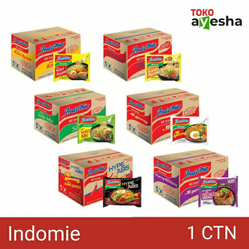 

Indomie 1 Dos isi 40 Bks