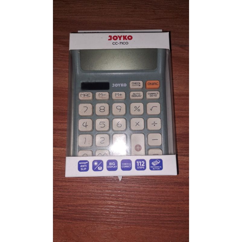 

calculator joyko cc -71 co
