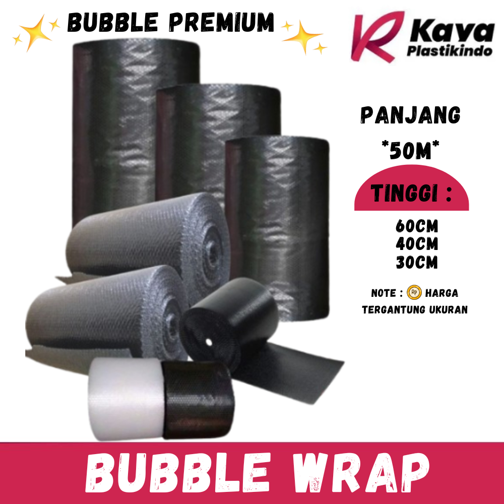 

PLASTIK BUBBLE WRAP 50M / BUBBLE WRAP KUALITAS PREMIUM TERMURAH HARGA PABRIK / bubble wrap.!