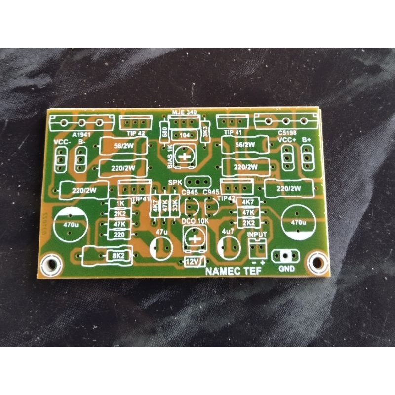 PCB NAMEC TEF Bias Servo XPC