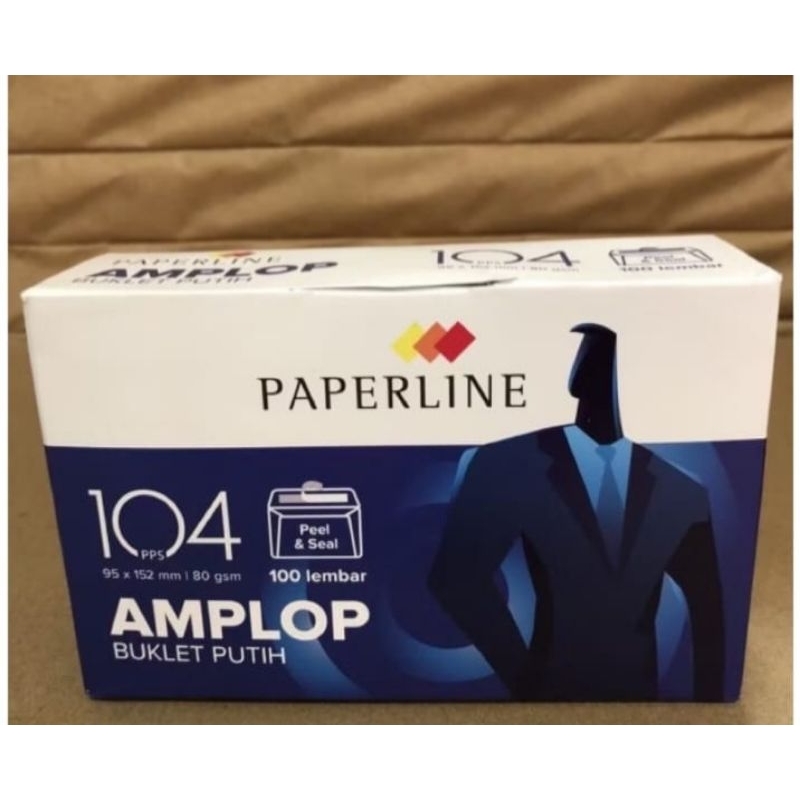 

Paperline, Amplop putih No 104 , per box