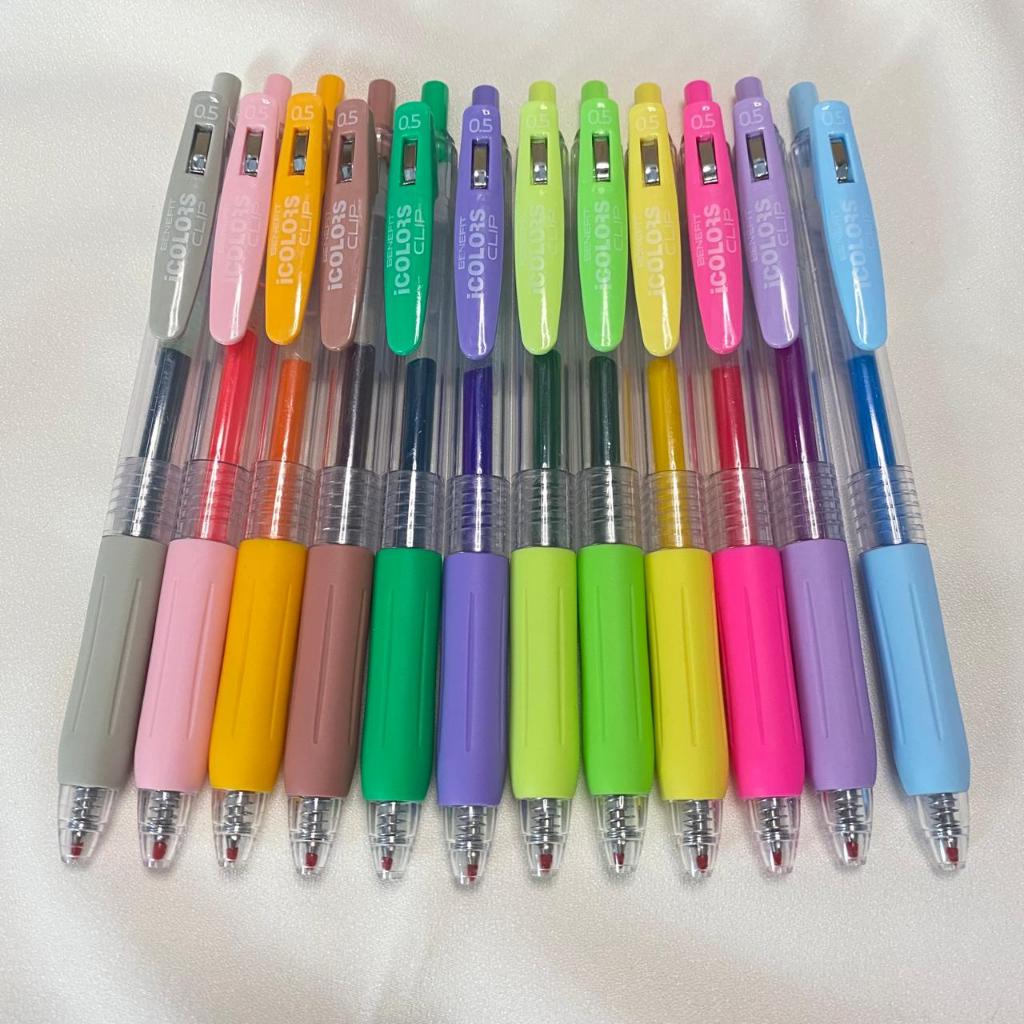 

Satuan Pulpen Tinta Warna Warni 0,5mm iColor Pena Jel Journal Painting DIY Gel Pen Mewarnai Jurnal Bulpen