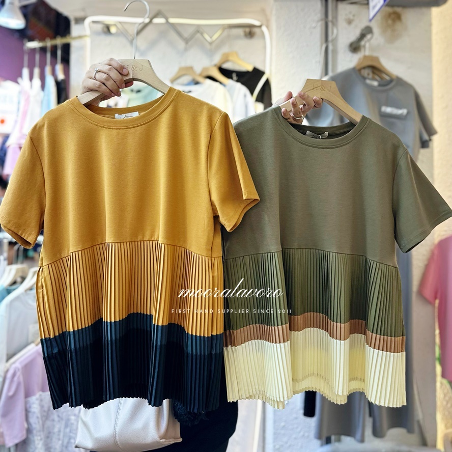 PEPITA PEPLUM PLEATS BLOUSE READY STOCK BANGKOK ORIGINAL PREMIUM COLLECTIONS LIMITED EDITION BEST SE