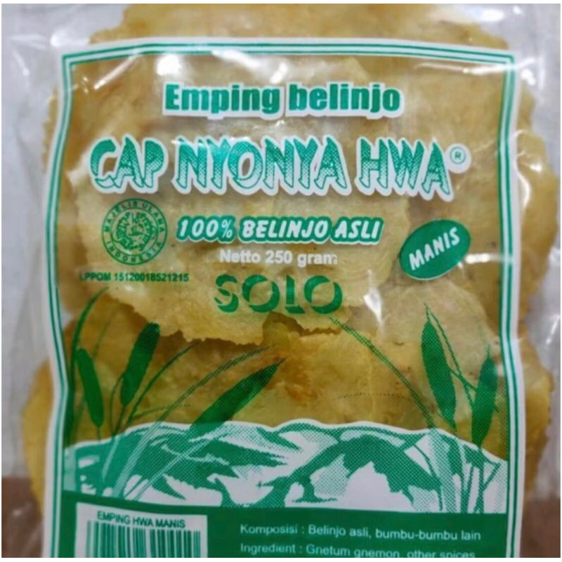

Emping Mentah NY HWA (250gram)