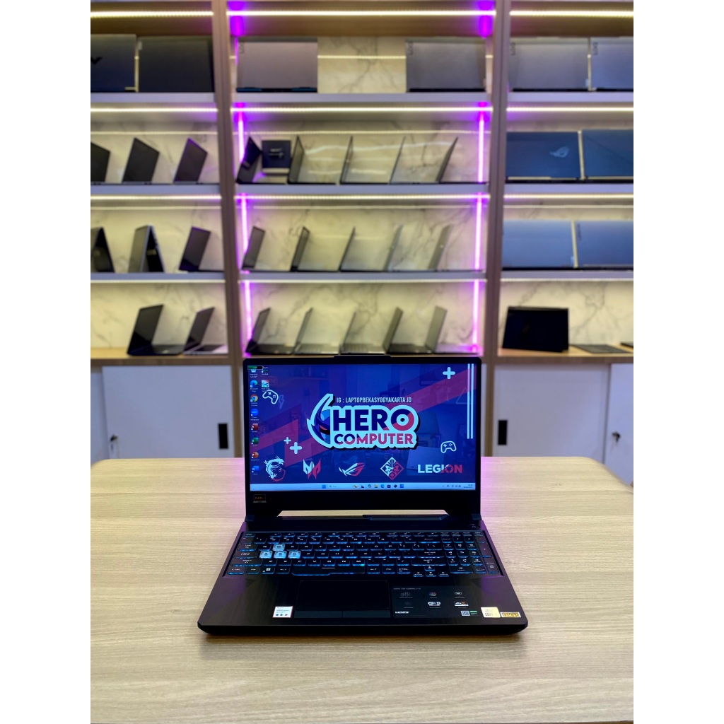 Laptop ASUS TUF FX506LH Intel Code i5 gen 10, GTX1650 (Ram 8gb)