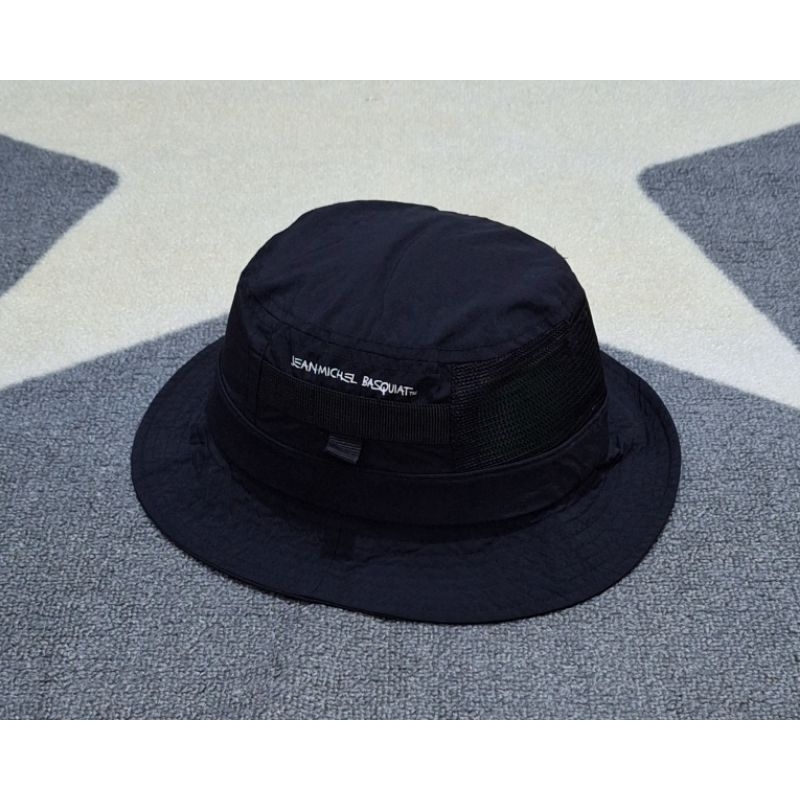 topi outdoor bucket jean michael basquiat jmb original bekas preloved unik