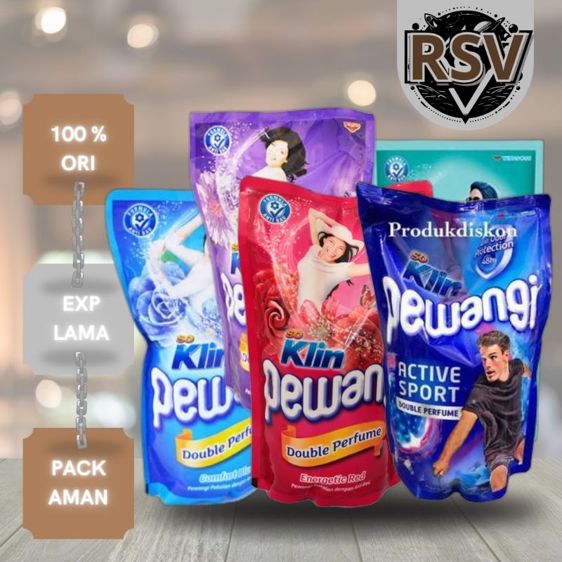 So Klin Pewangi Refill 800ml (SoKlin Cair)