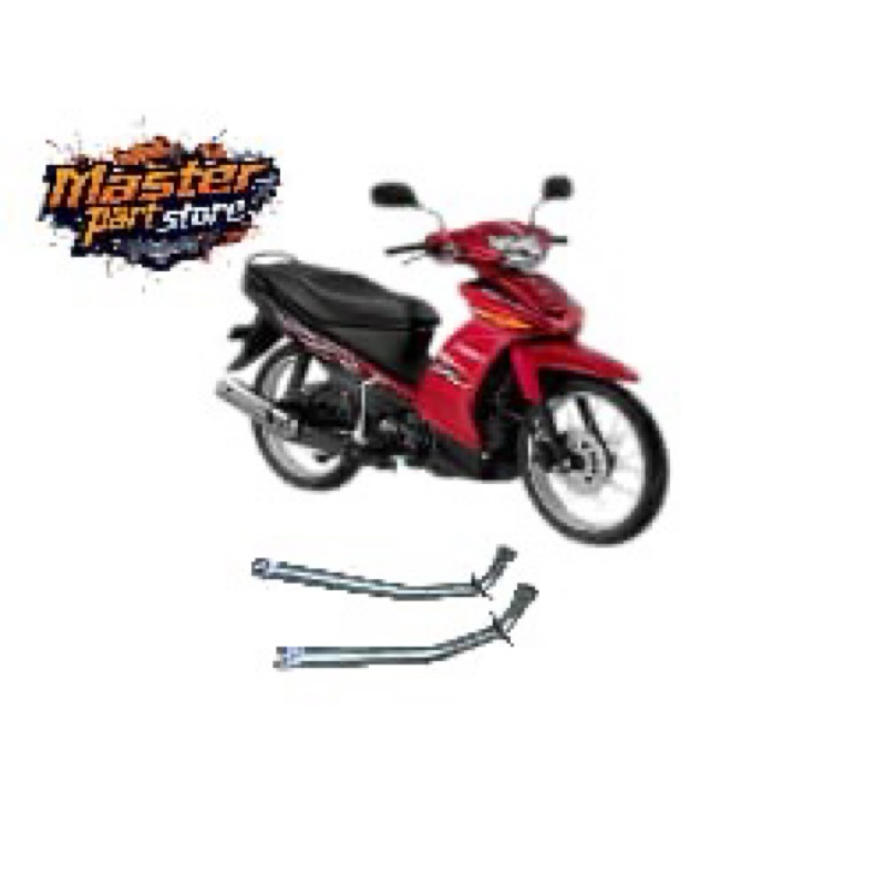 leheran kenalpot standar original vega zr