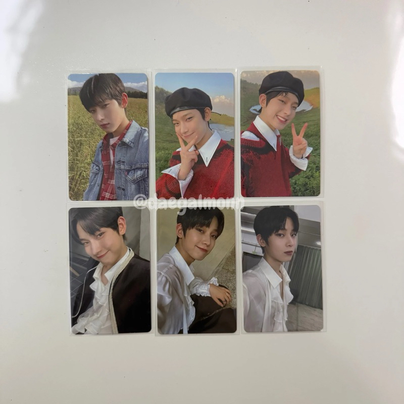 Photocard pc Sunoo Enhypen Dawn bdo