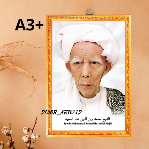 Foto Poster Syekh Muhammad Zainuddin Abdul Majid