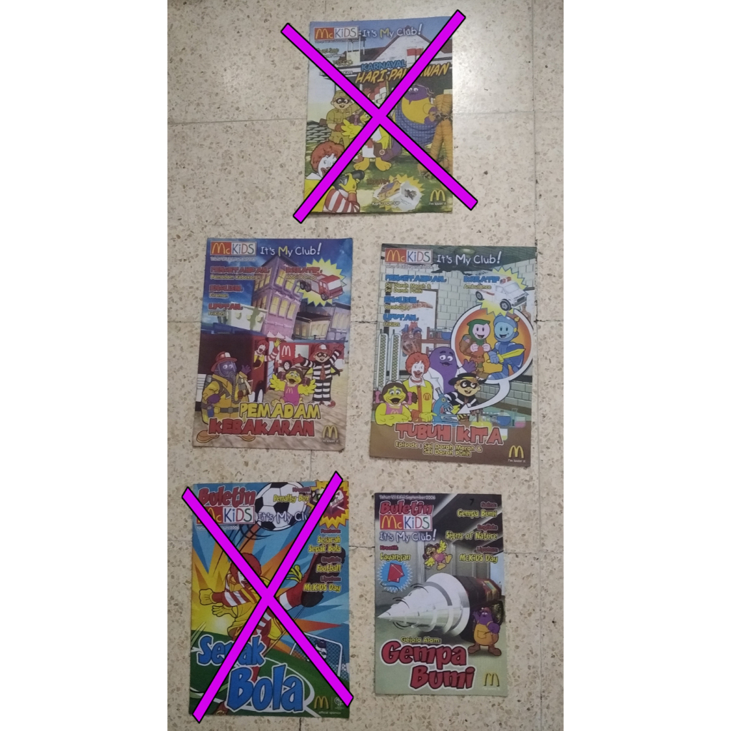 [inbox dulu ke saya] Buletin McKids It's My Club edisi lama. Lebih dari 1 edisi bisa nego.