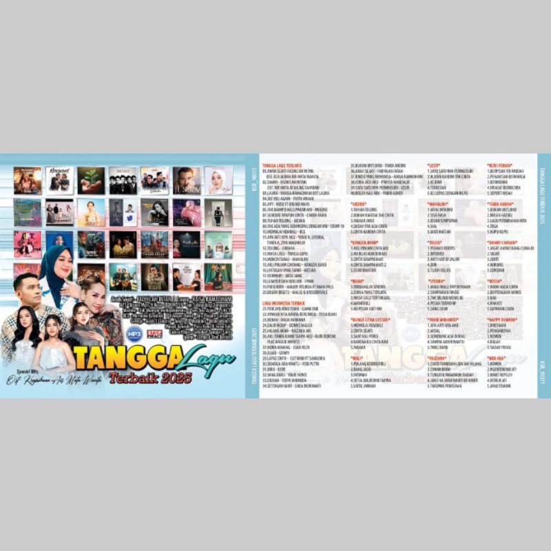 Kaset Mp3 Audio Lagu Tangga Lagu Indo Terbaik 2025