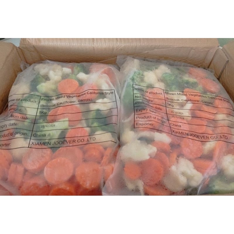 

mix vege California style 1 kg