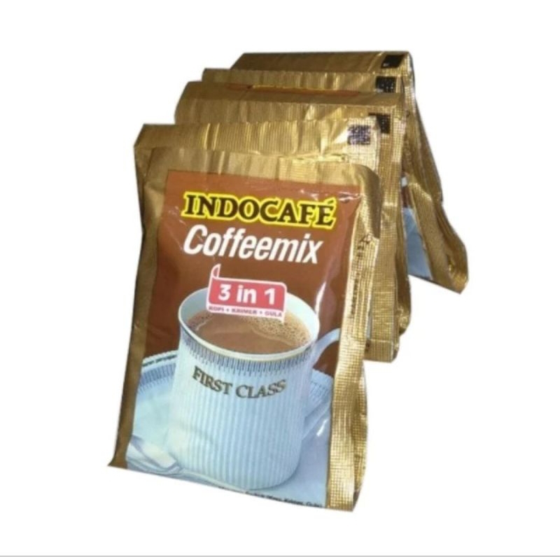 

Indocafe CoffeeMix 3 in 1 Renceng isi 10 Pcs