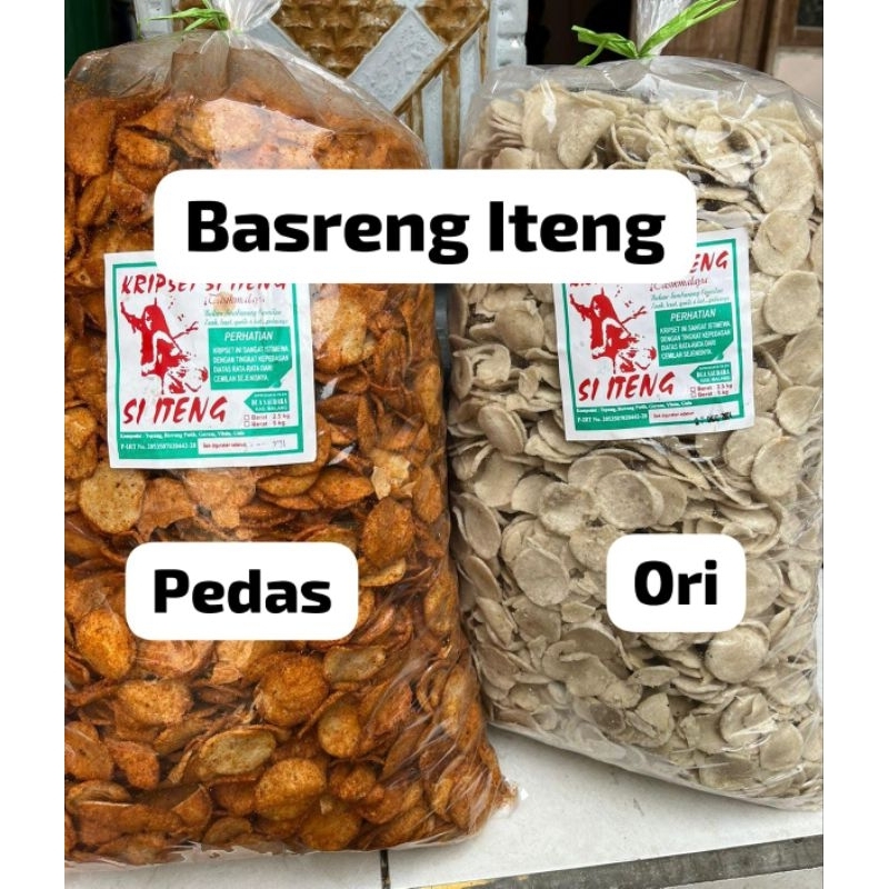 

BASRENG PIPIH/KRIPSET ITENG PEDAS DAN ORI