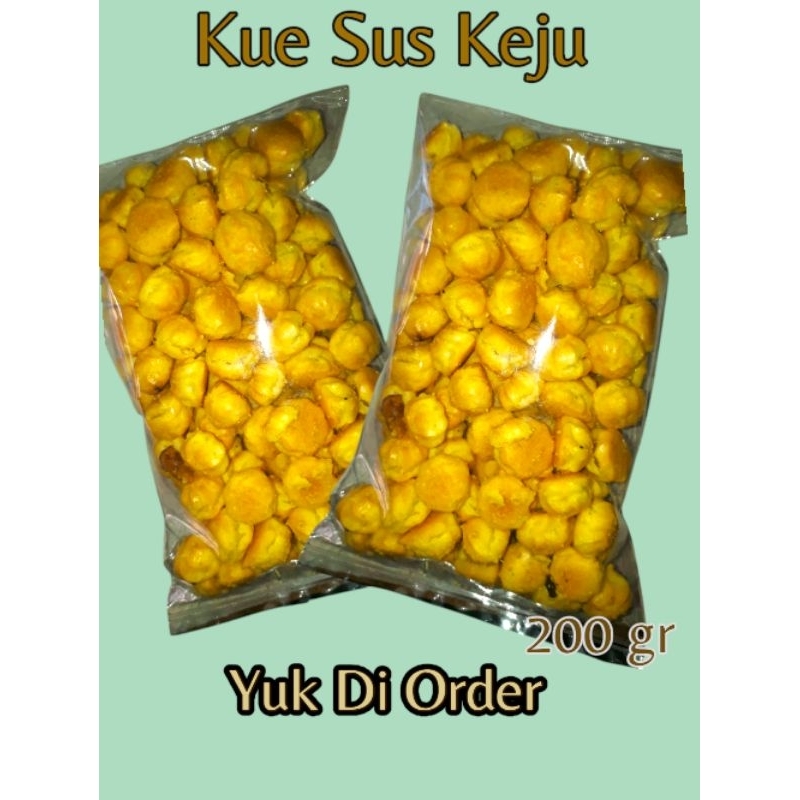 

Makanan Ringan Kue Sus Keju rasa enak banget 200 gr