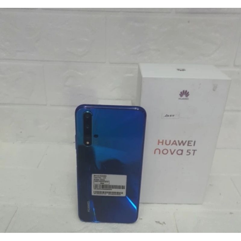 HUAWEI NOVA 5T 8/128 SECOND ORI HUAWEI INDONESIA