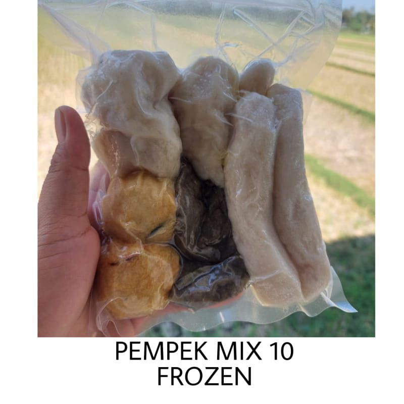 

Pempek Ikan tenggiri kecil / Pempek Palembang Asli / Pempek kecil campur