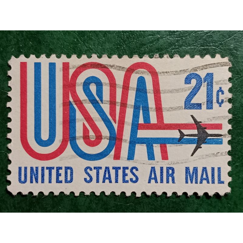 

Prangko USA 21 Cents Tahun 1971 USED