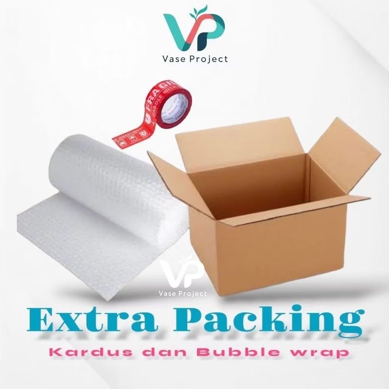 

EXTRA Bubblewarap Dan Kardus Packing | Packing Tambahan Kardus