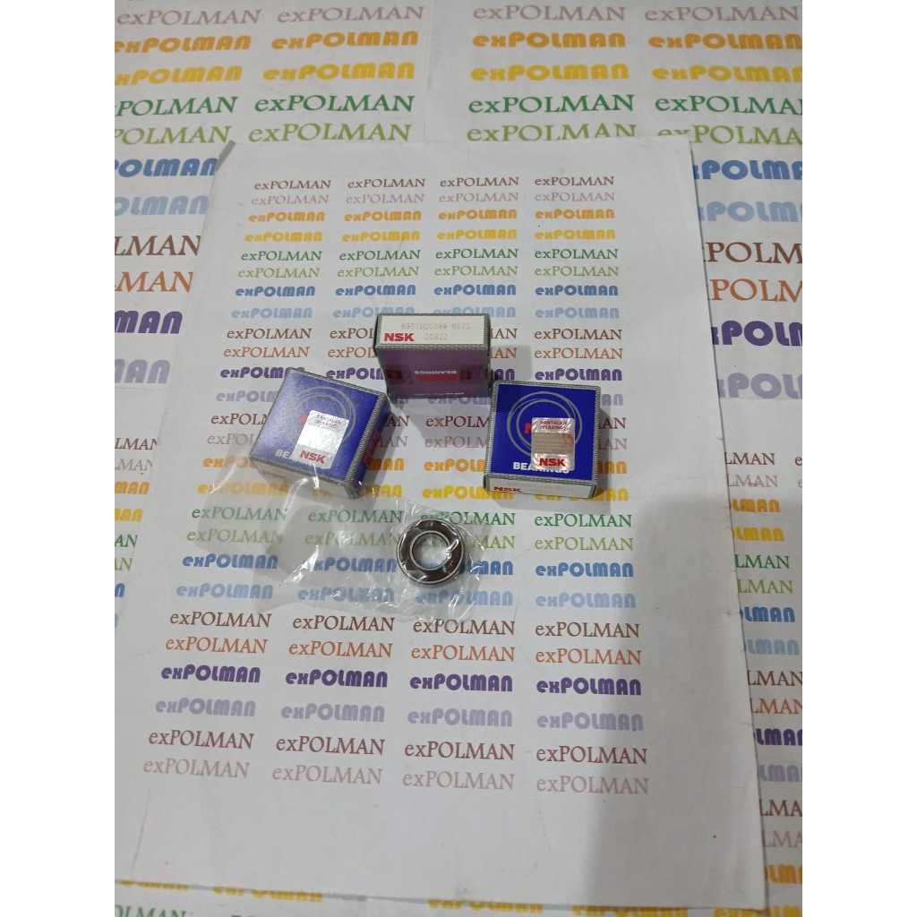 Klaker bola / ball bearing 6204-DDU NSK