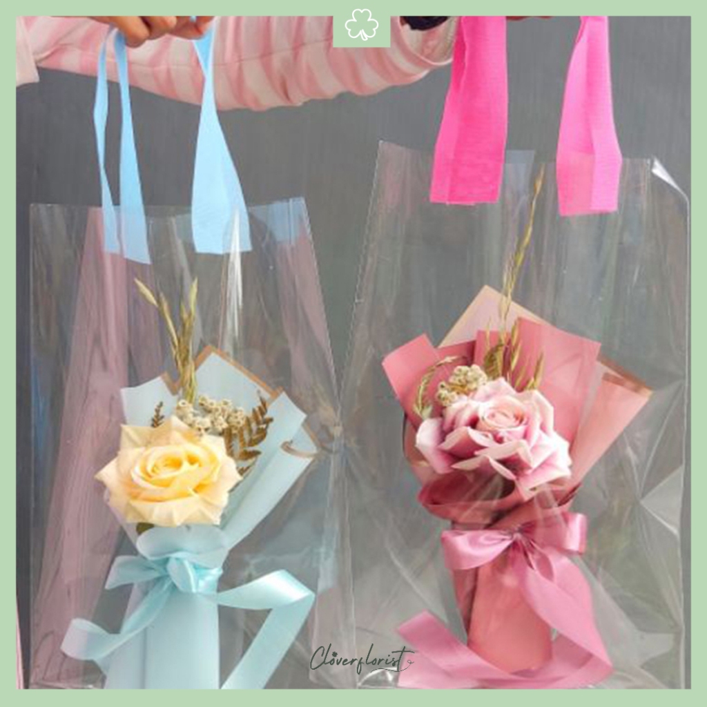 

Tas Plastik Buket Bunga Totebag Plastik Buket Bunga Plastik Buket kantong Buket U04