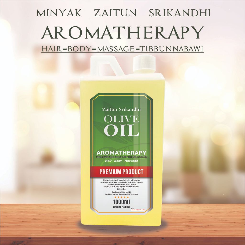 Minyak Zaitun Srikandhi 1L | Massage Oil | Borges | Herborist | Mustika Ratu | Bertolli Extra Virgin