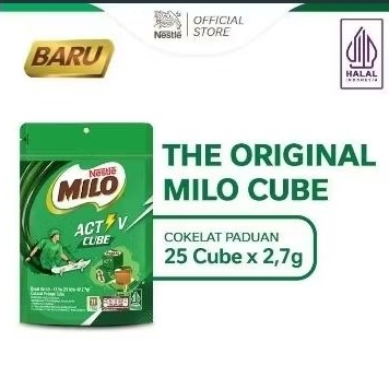 

[TERMURAH] Milo Activ Cube 67,5gr (25 Blok @2,7gr)