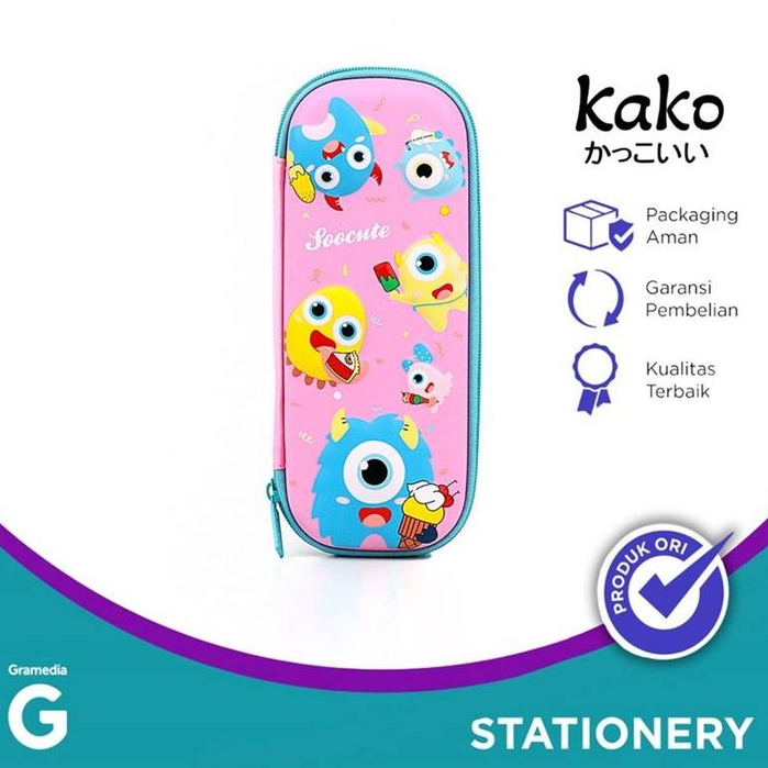 

Kako Eva Pencase Cute Monstar Small Kk-Ev6045