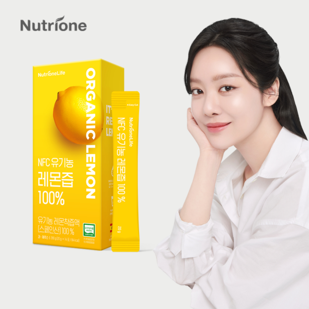

Nutrionelife NFC Organic Lemon Juice 100% 1 Box 14 Days’ Juice