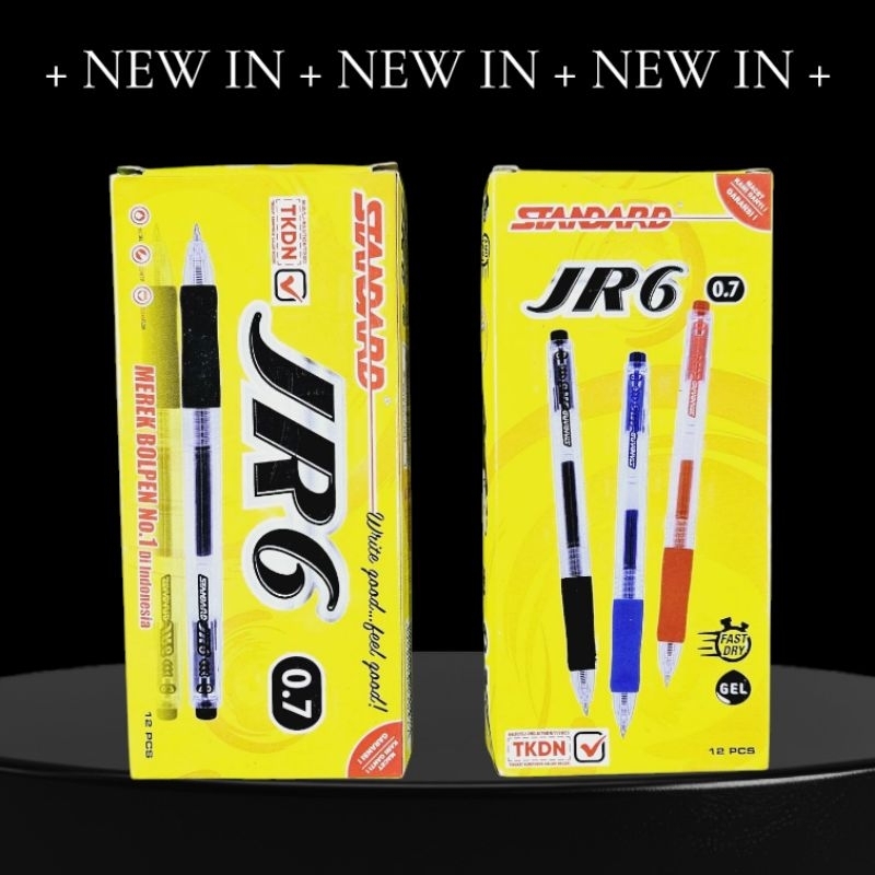 

Standard - Pulpen JR6 0.7 (Alat Tulis / Pen / Ballpoint / Pena)