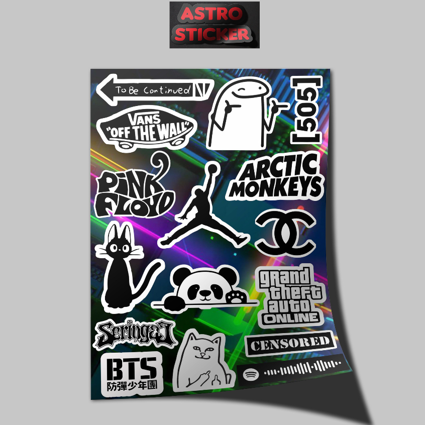 

Stiker pack Vinyl Premium 16 pc, fila : Kreativitas Tanpa Batas, Tahan Lama & Stylish!