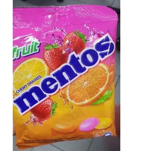 

Permen Mentos Fruit Chewy Dragees Pack