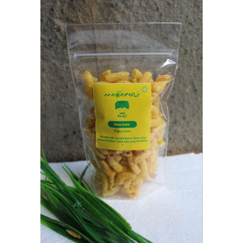 

Cemilan Makaroni Krispi AA Uji