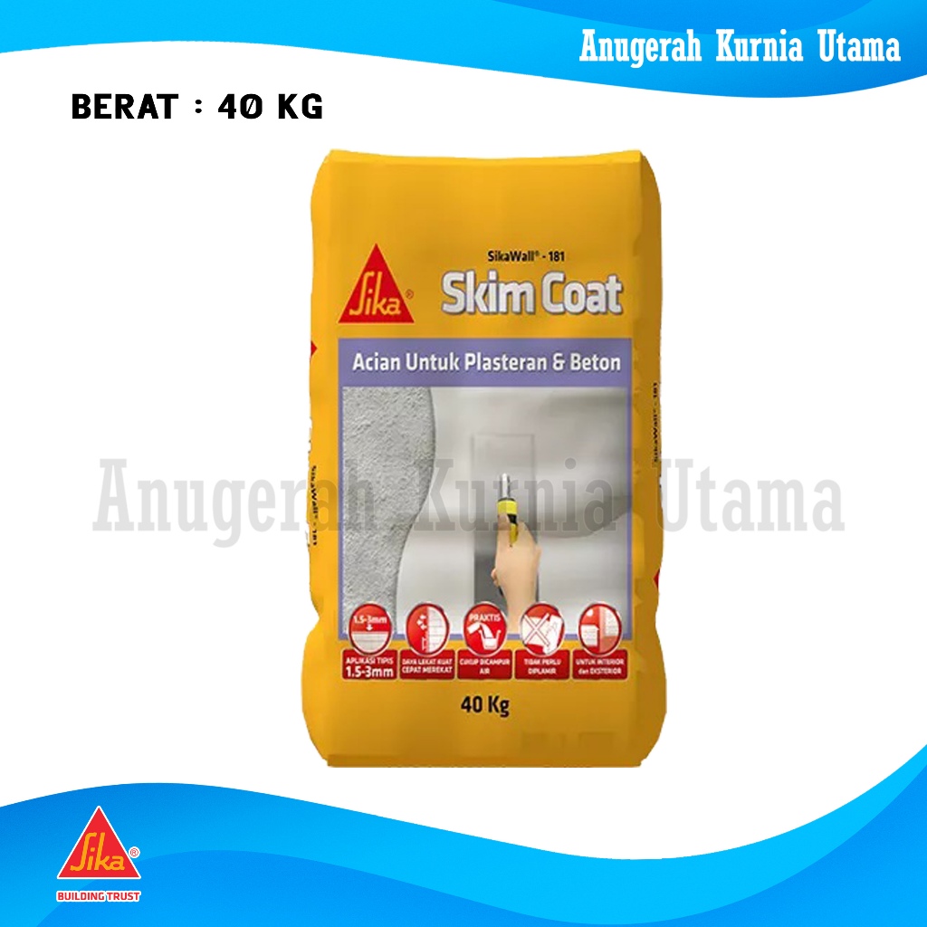 Sikawall 181 Skimcoat Semen Acian