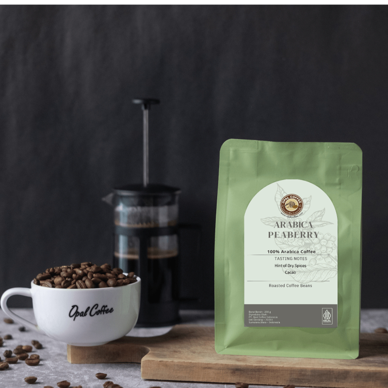 

Opal Coffee - Arabica Peaberry Roasted Beans