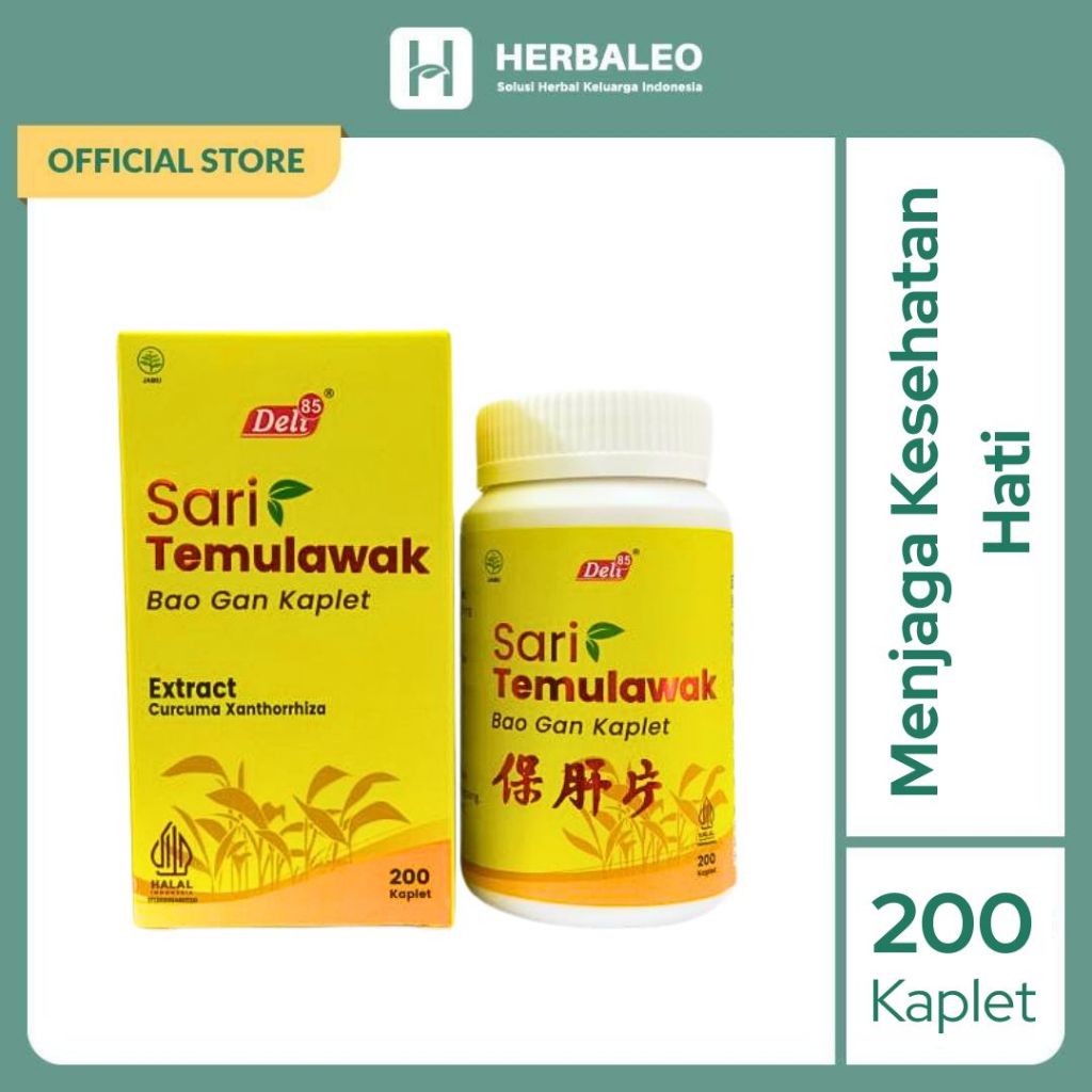 

Nan Feng Sari Temulawak 200 Kaplet Curcuma Extract Menjaga Kesahatan Hati