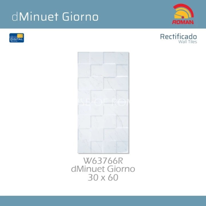 ROMAN KERAMIK W63766R dMinuet Giorno 30x60 ROMAN KERAMIK