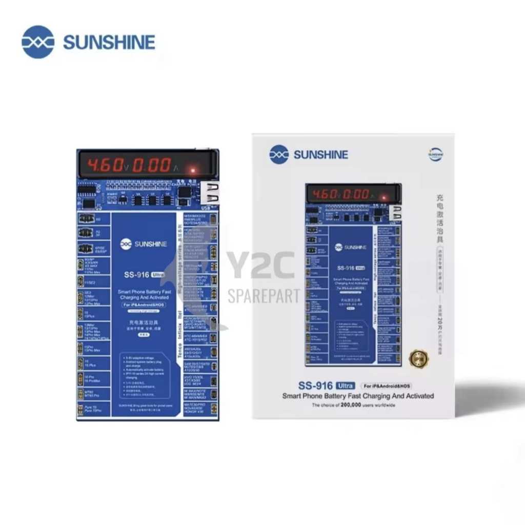 Pestakilau Alat Tembak Baterai Sunshine 2In1 Ss-915 / Ss-916 Ultra Untuk Ip Ios Dan Android / Alat