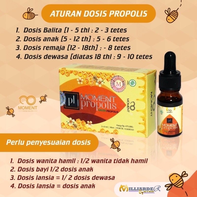 PROPOLIS BRAZILLIAN MOMENT OROGINAL ISI 2 BOTOL