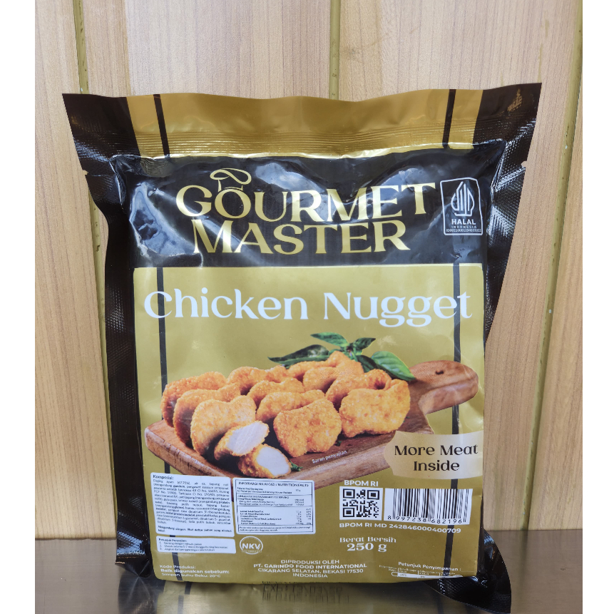 

GOURMET MASTER CHICKEN NUGGET 250GR