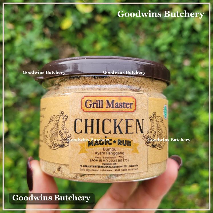 

Jay's magic rub CHICKEN grill master bumbu racik Jays Kitchen 70g