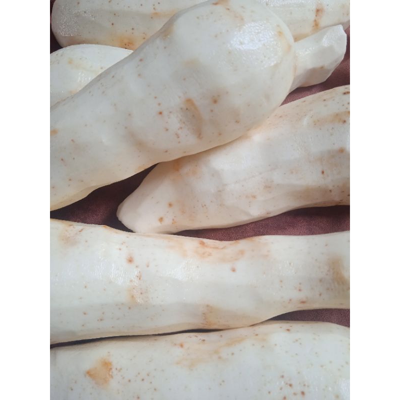 

jual talas bandung pulen sudah kupas bersih 500 gram