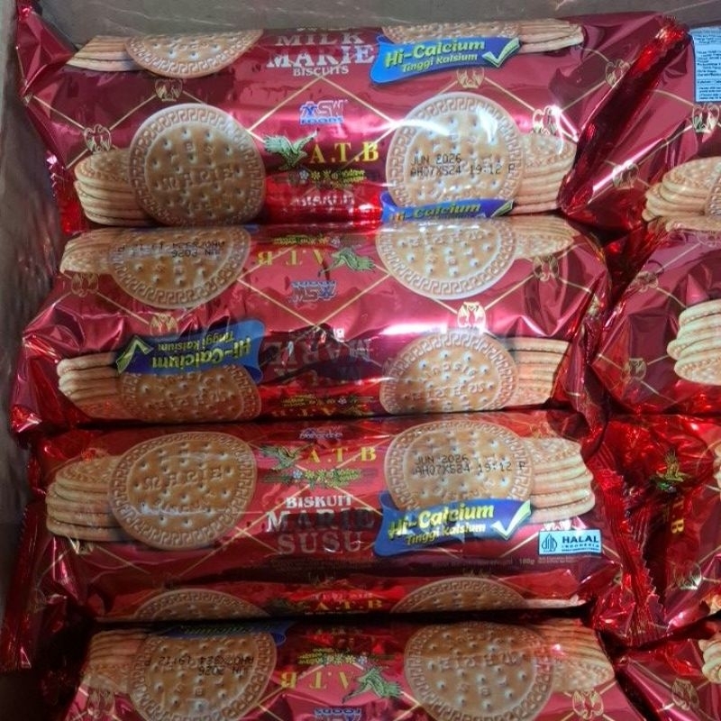 

Hatari Biskuit Marie susu ATB 180 gram