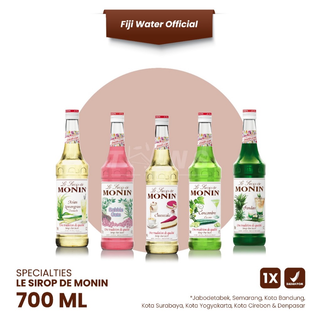 

Monin Syrup / Sirup Monin Specialties Variant [Botol 700 ml]