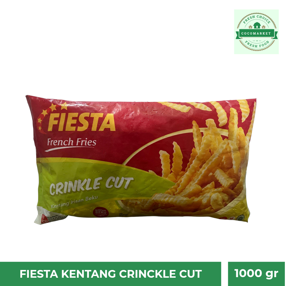 

FIESTA Kentang Crinckle Cut 1000gr