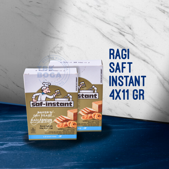 

Ragi Saft Instant ( 4 x 11 gr ) Gold Saf Instan Kering Yeast Emas