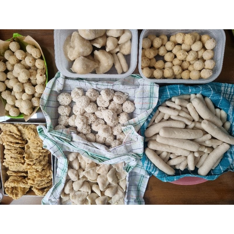 

Pempek Palembang ikan tenggiri asli (Tanpa MSG dan cuka putih)