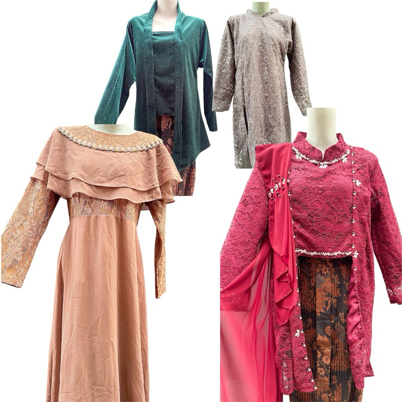 KEBAYA OUTFIT BATIK DRESS KONDANGAN LAMARAN
