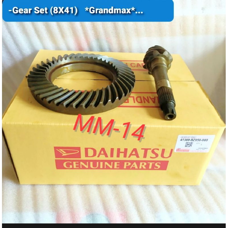 GEAR SET GRAND MAX (8x41) GIGI GARDAN GRAND MAX (8X41) ORIGINAL